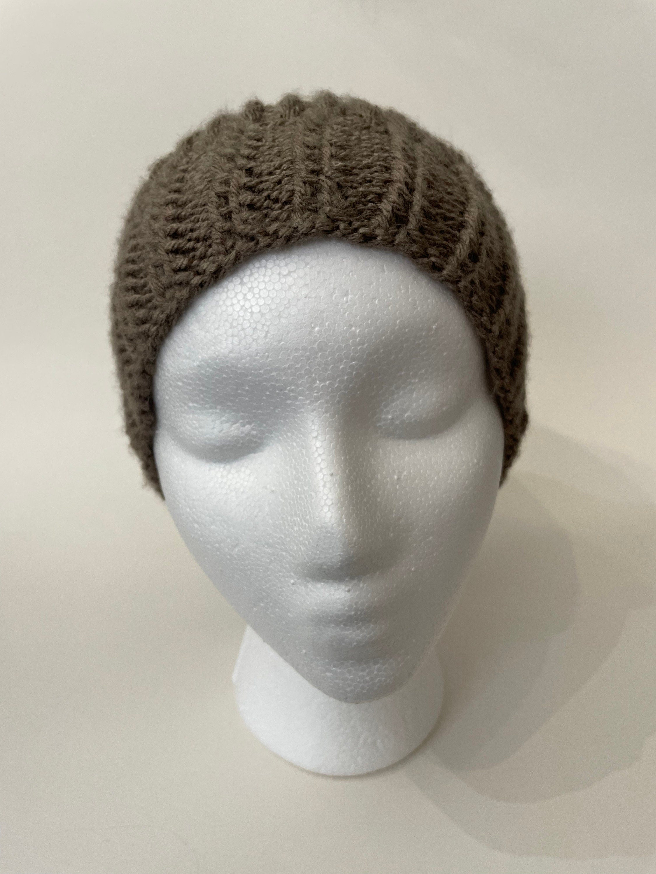 Handmade Knitted Hat - Slouched Beanie