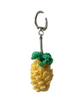 Crocheted Pineapple Bag Charm/ Keychain