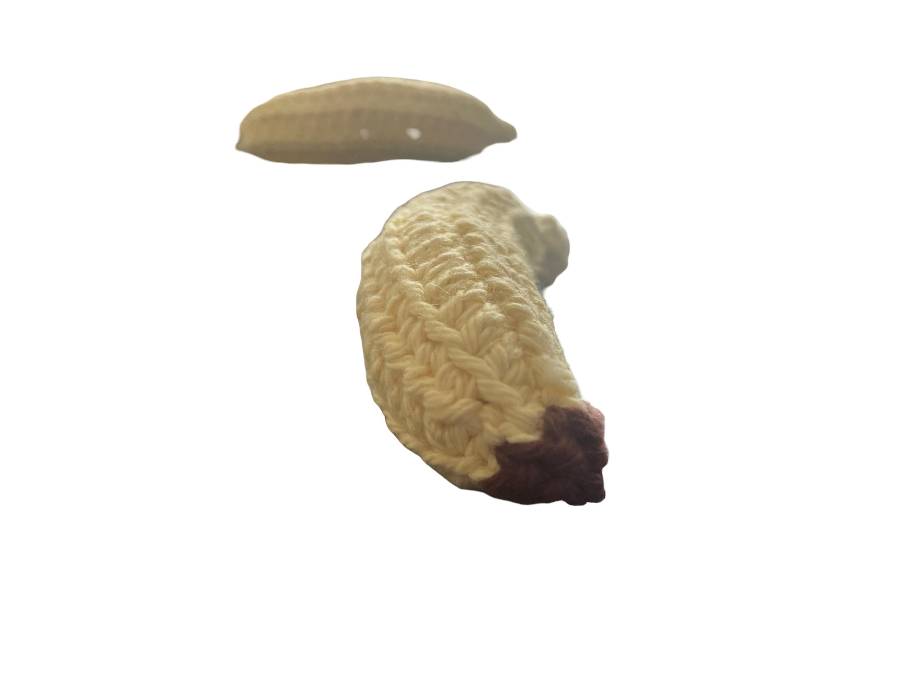 Crochet Banana I - Bag Charm/ Keychain