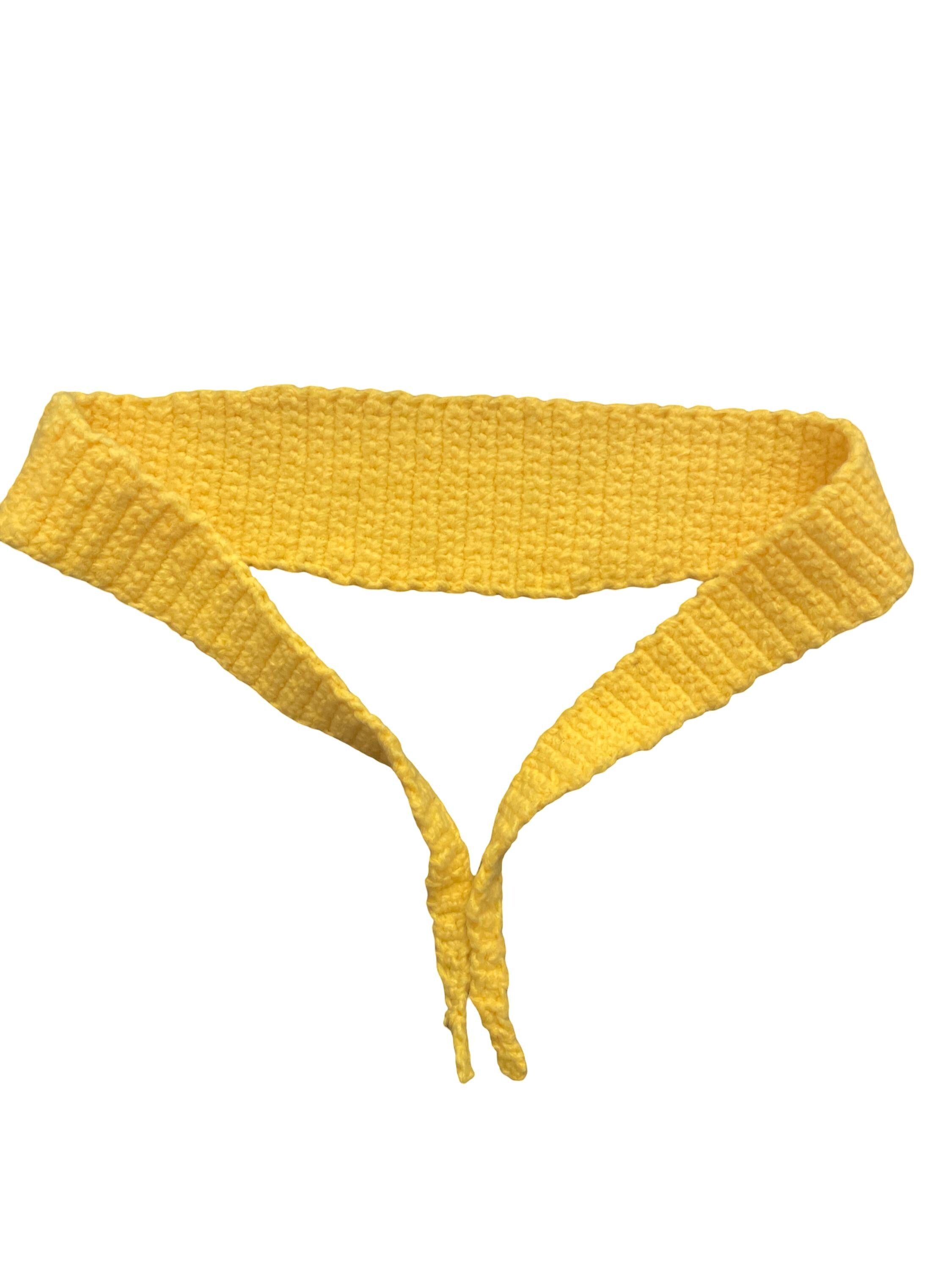 Handmade Crochet Sophie Scarf - Solid color