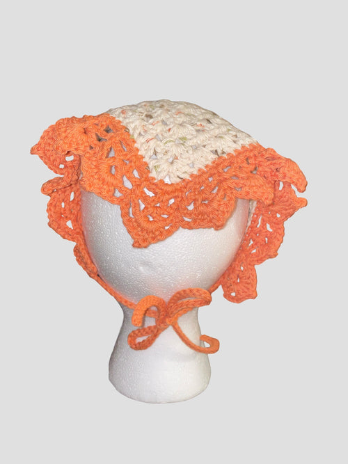 Crochet Bandana - Neutral Multi-colored