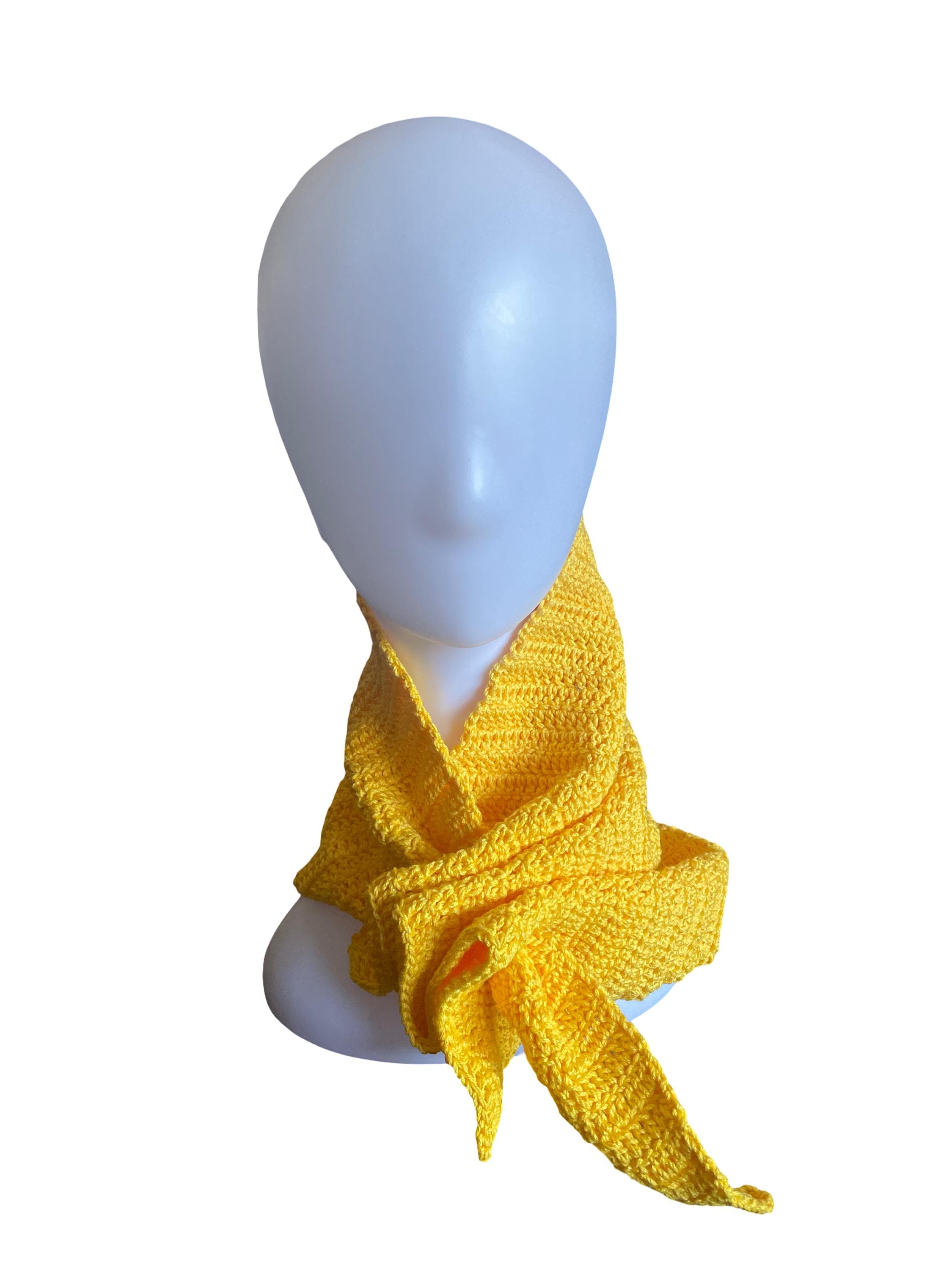 Handmade Crochet Scarf - Looped
