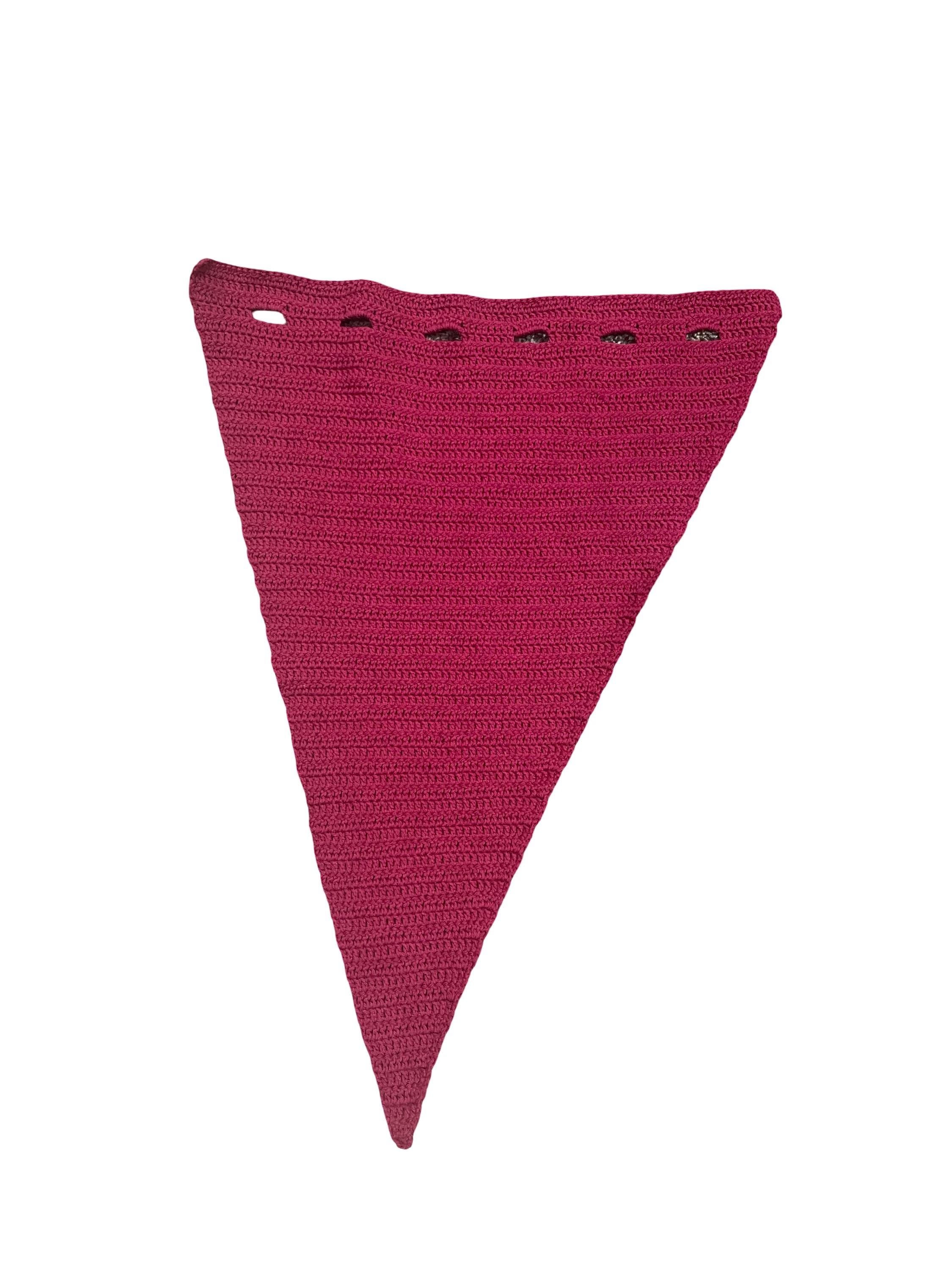 Handmade Crochet Scarf - Looped