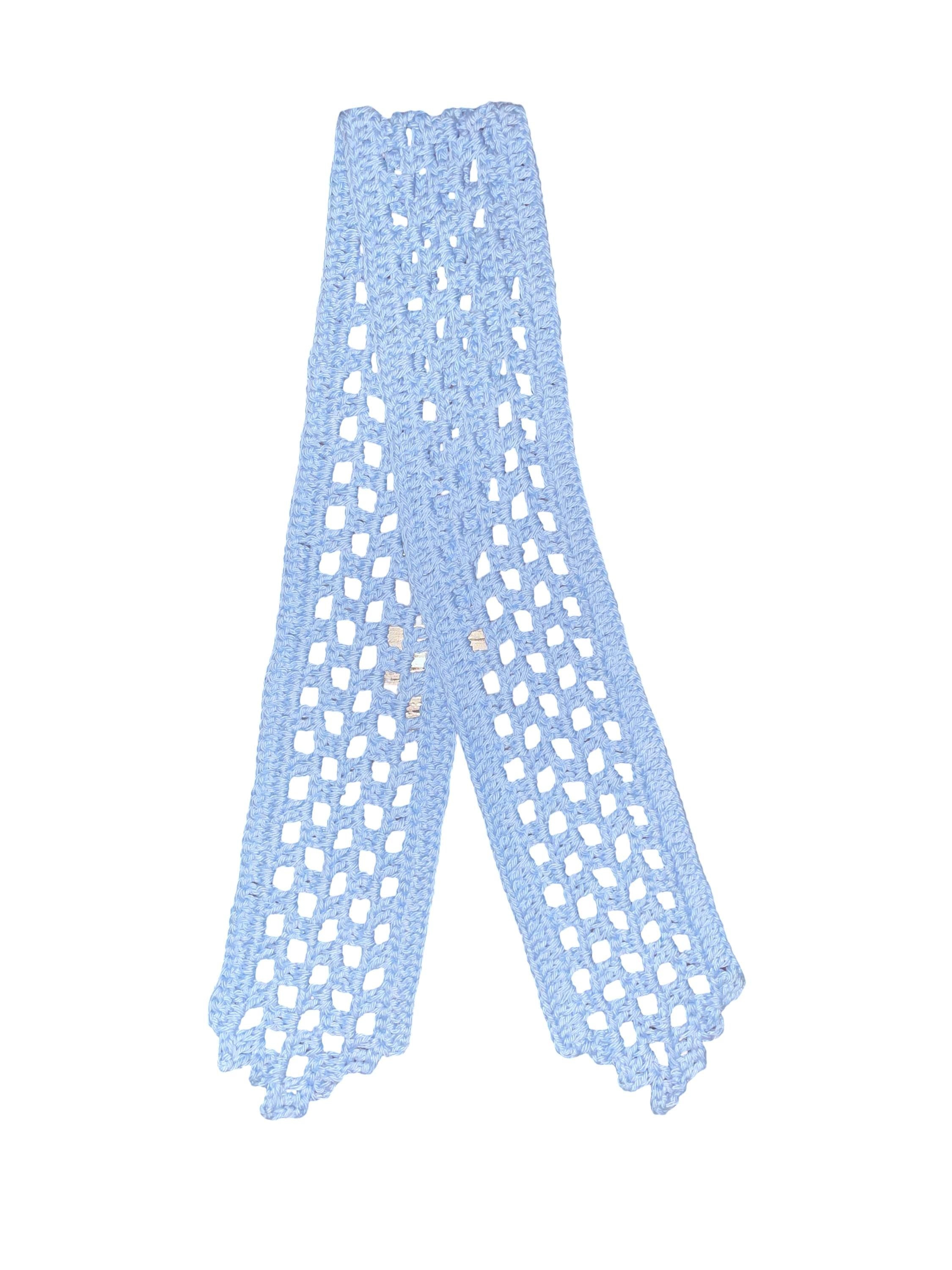 Handmade Crochet Scarf - Skyscraper