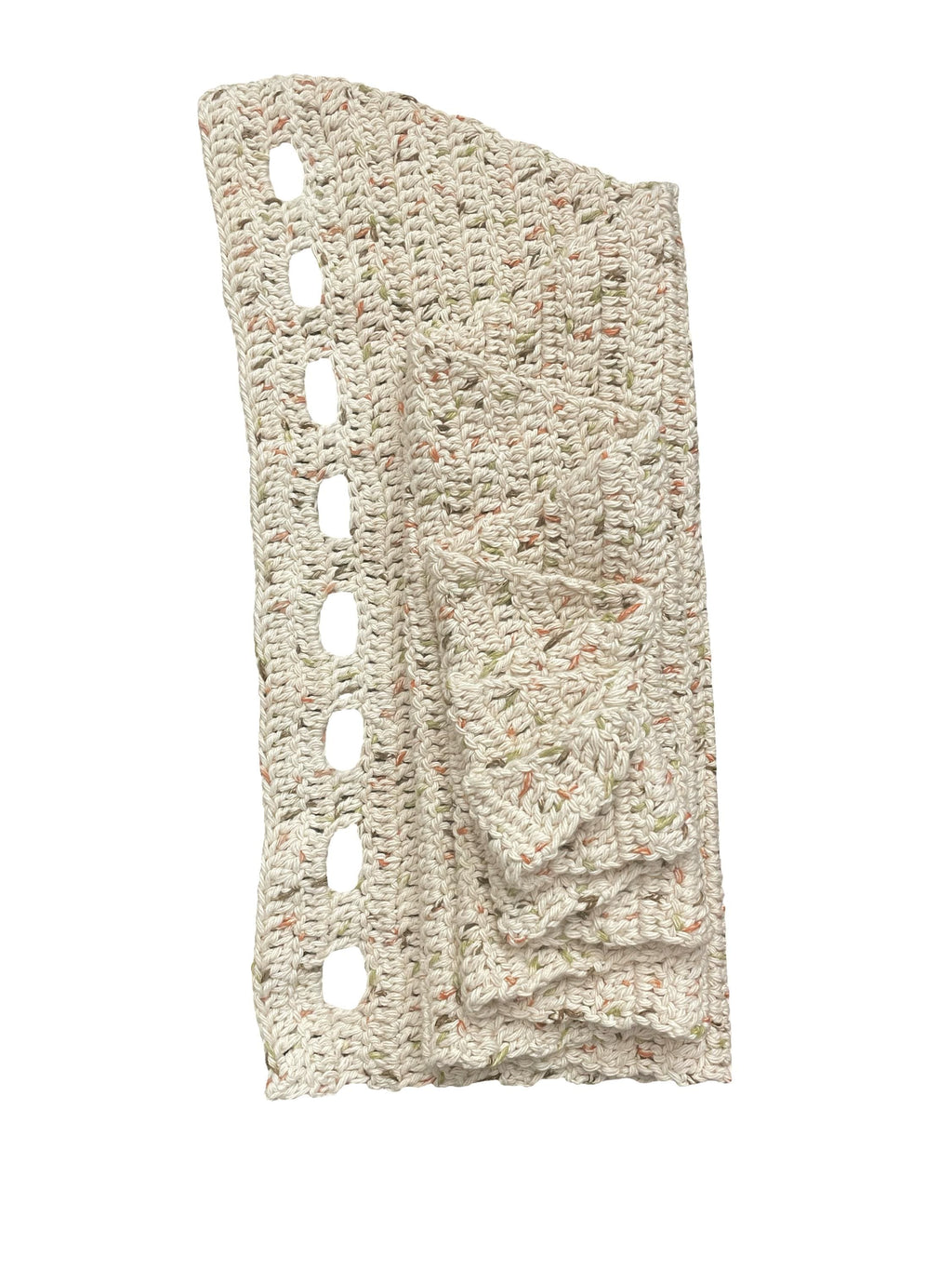 Handmade Crochet Scarf - Looped