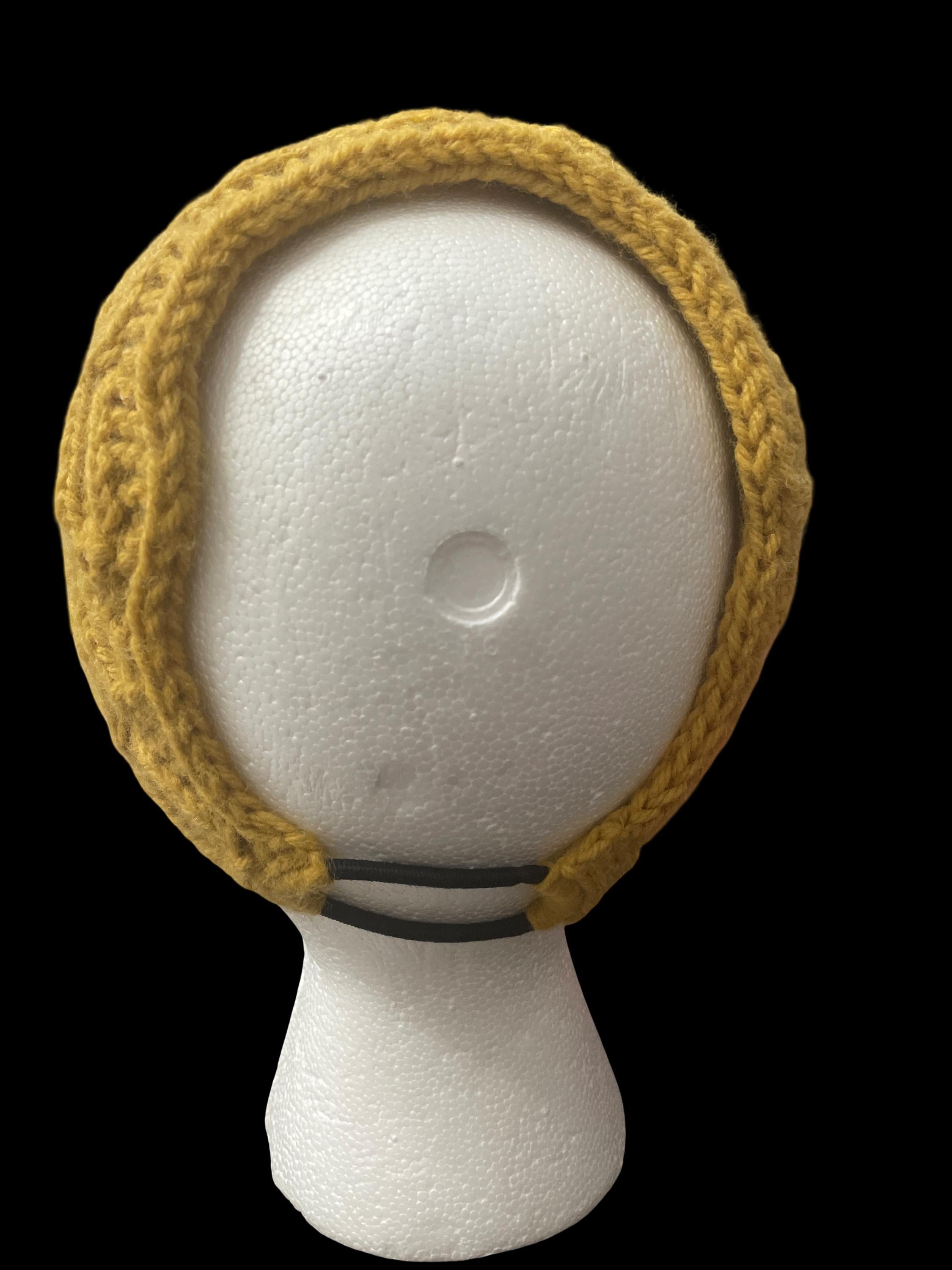 Knitted Headband - Chains