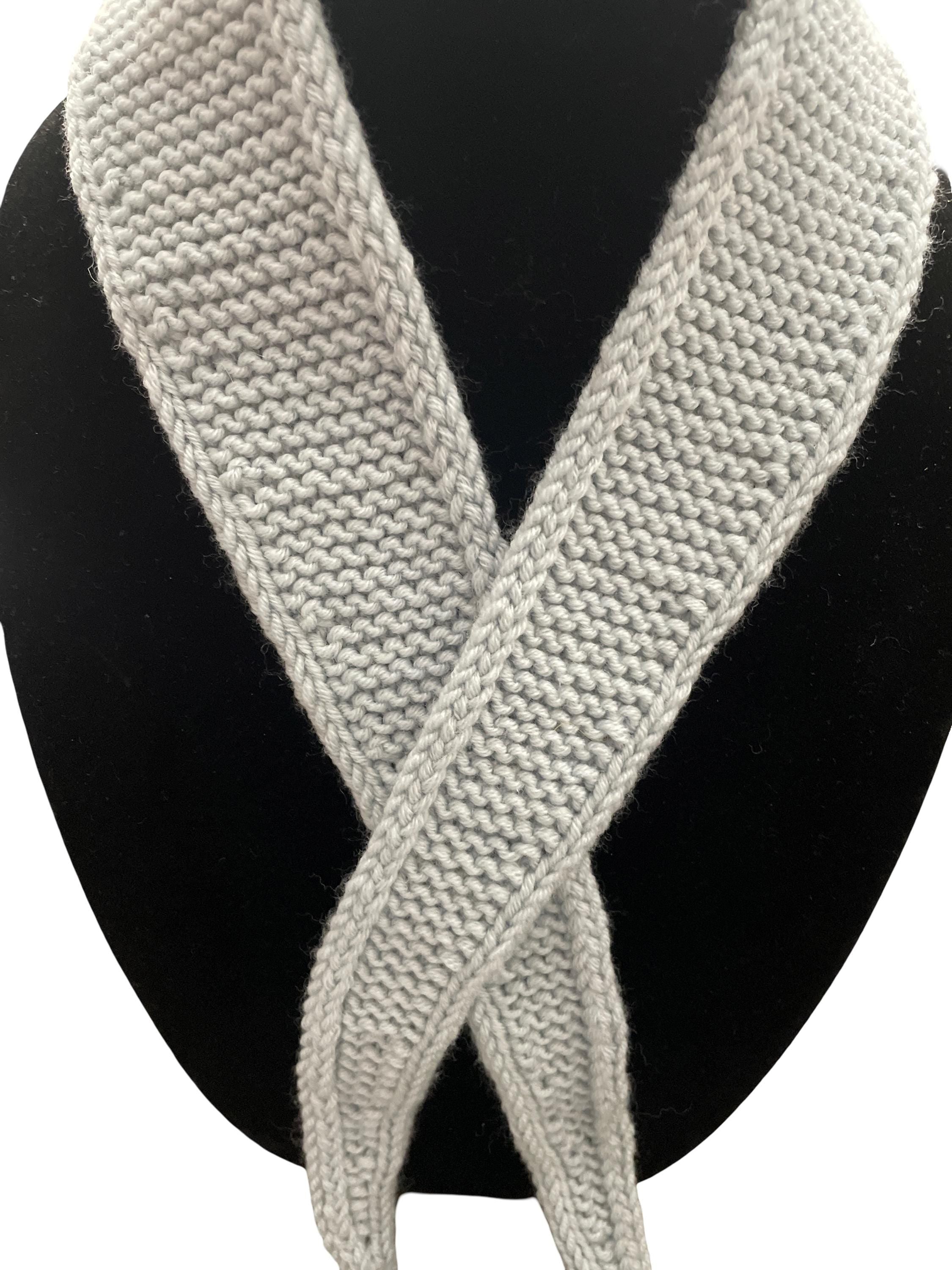 Handmade Crochet Sophie Scarf - Solid color
