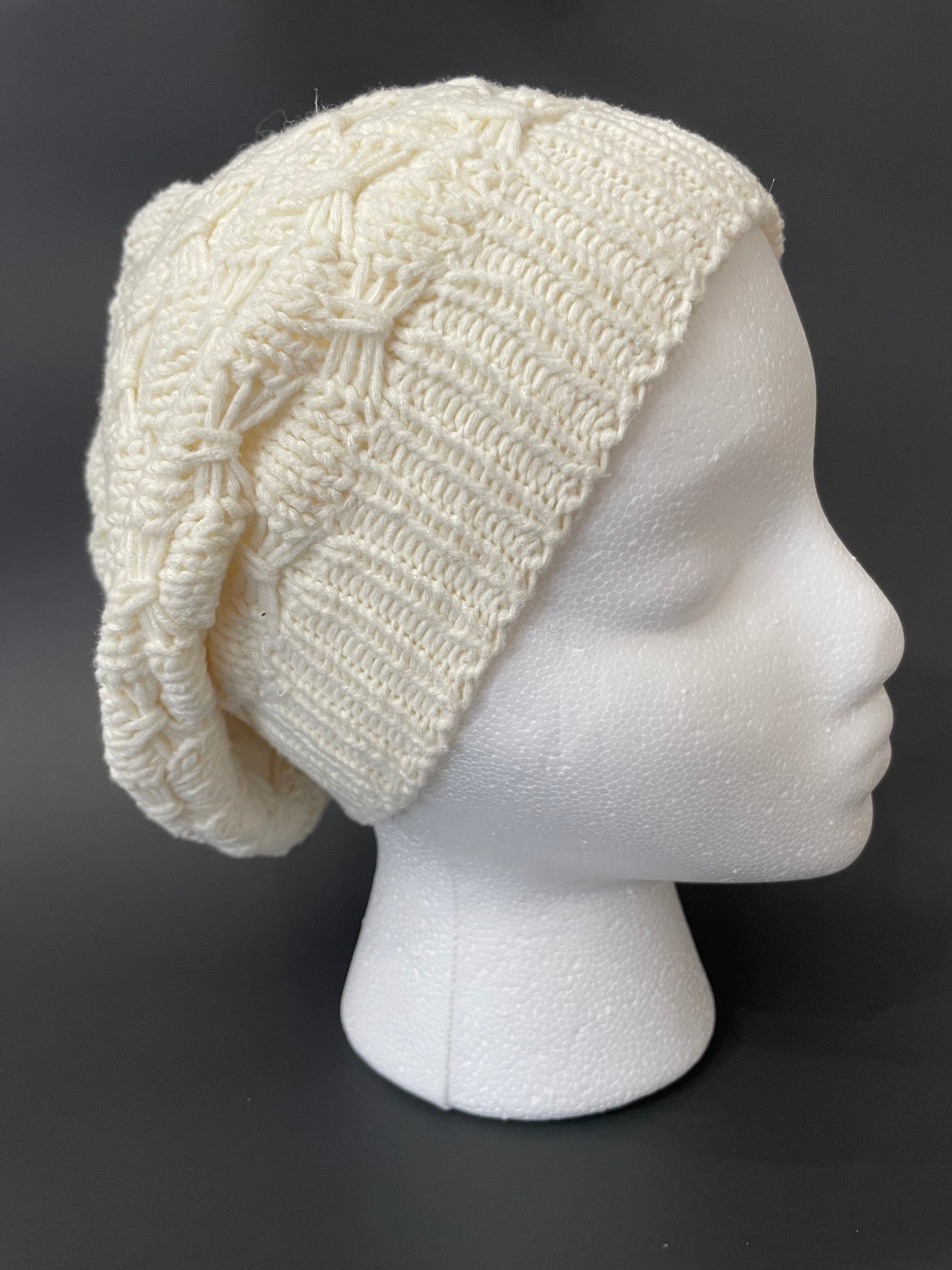 Handmade Knit Slouchy Hat - Bows & Boxes