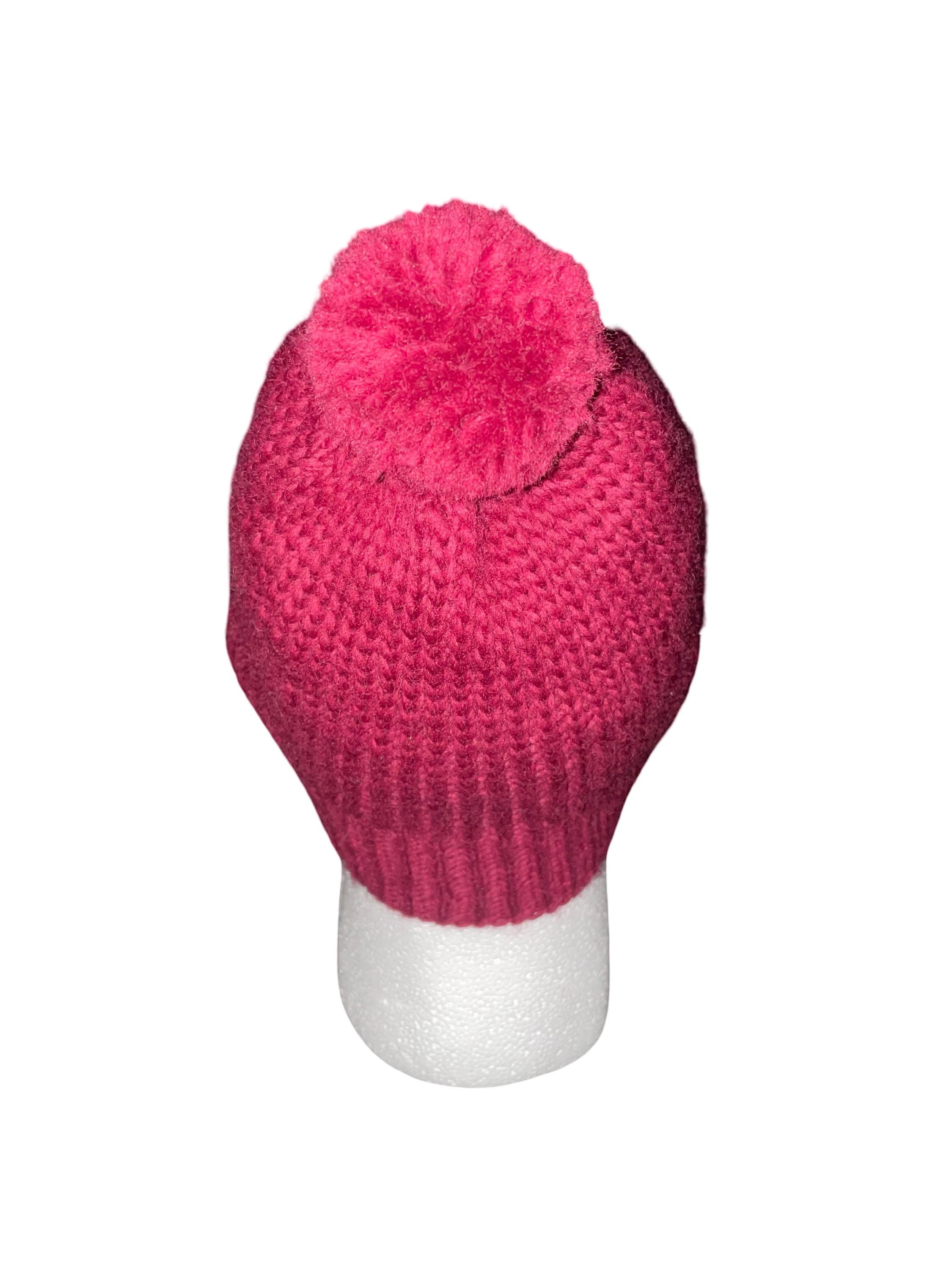 Wool Beanie with Pom Pom