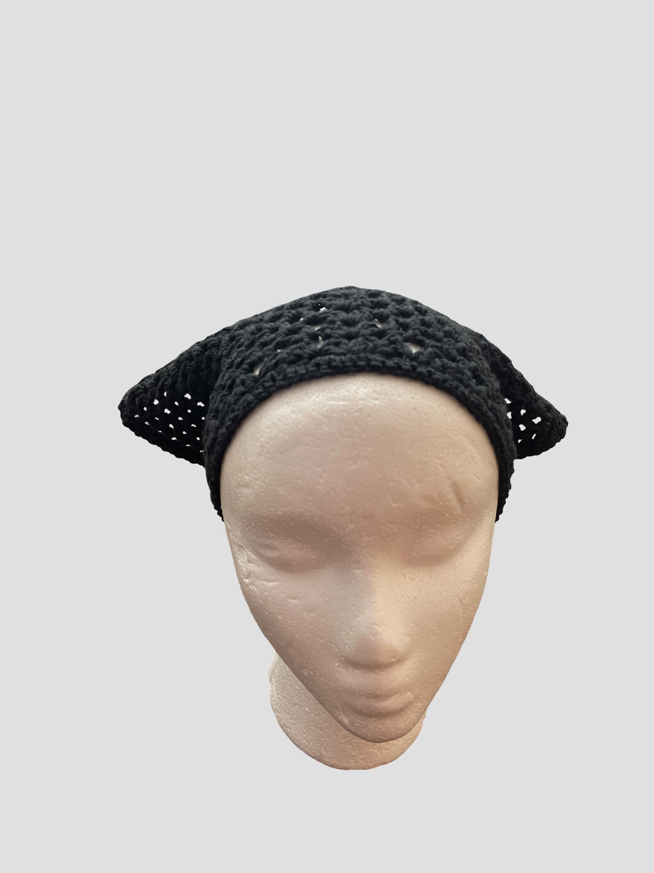 Handmade Crochet Bandana - Ghost