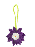 Crochet Bag charm - Flower III