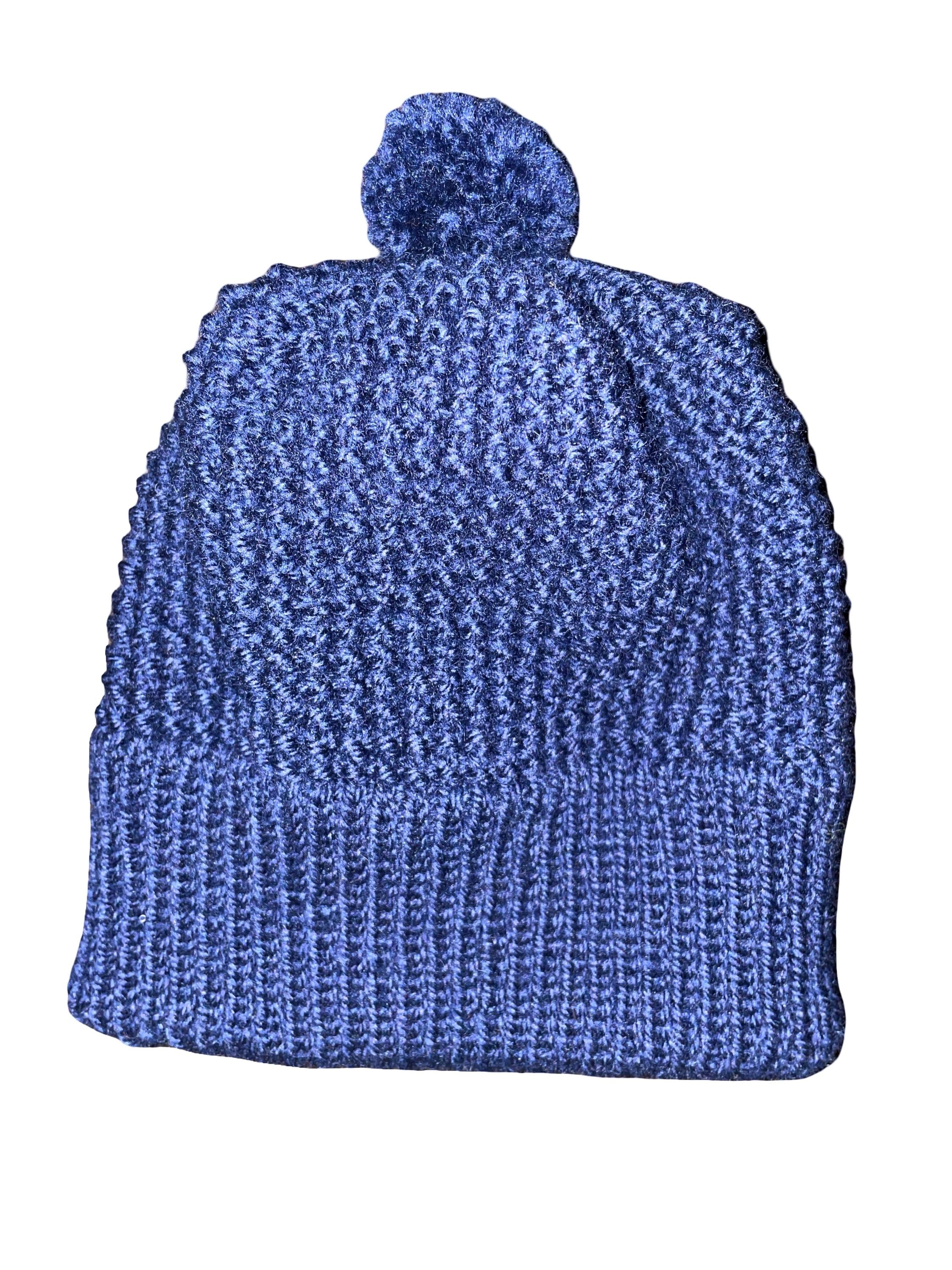 Wool Beanie with detachable Pom Pom