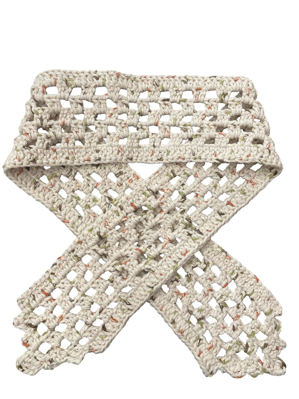 Handmade Crochet Scarf - Skyscraper