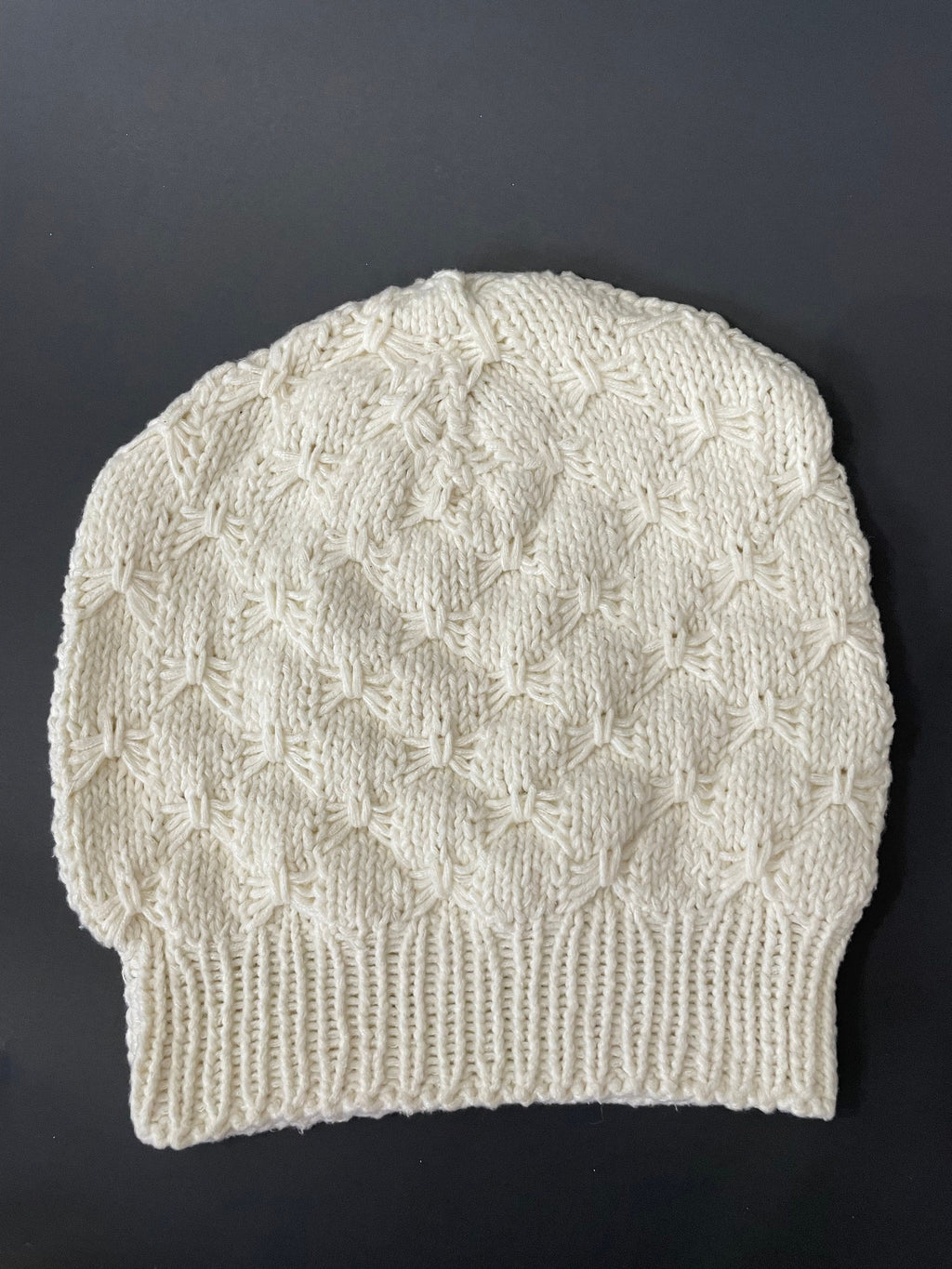 Handmade Knit Slouchy Hat - Bows & Boxes