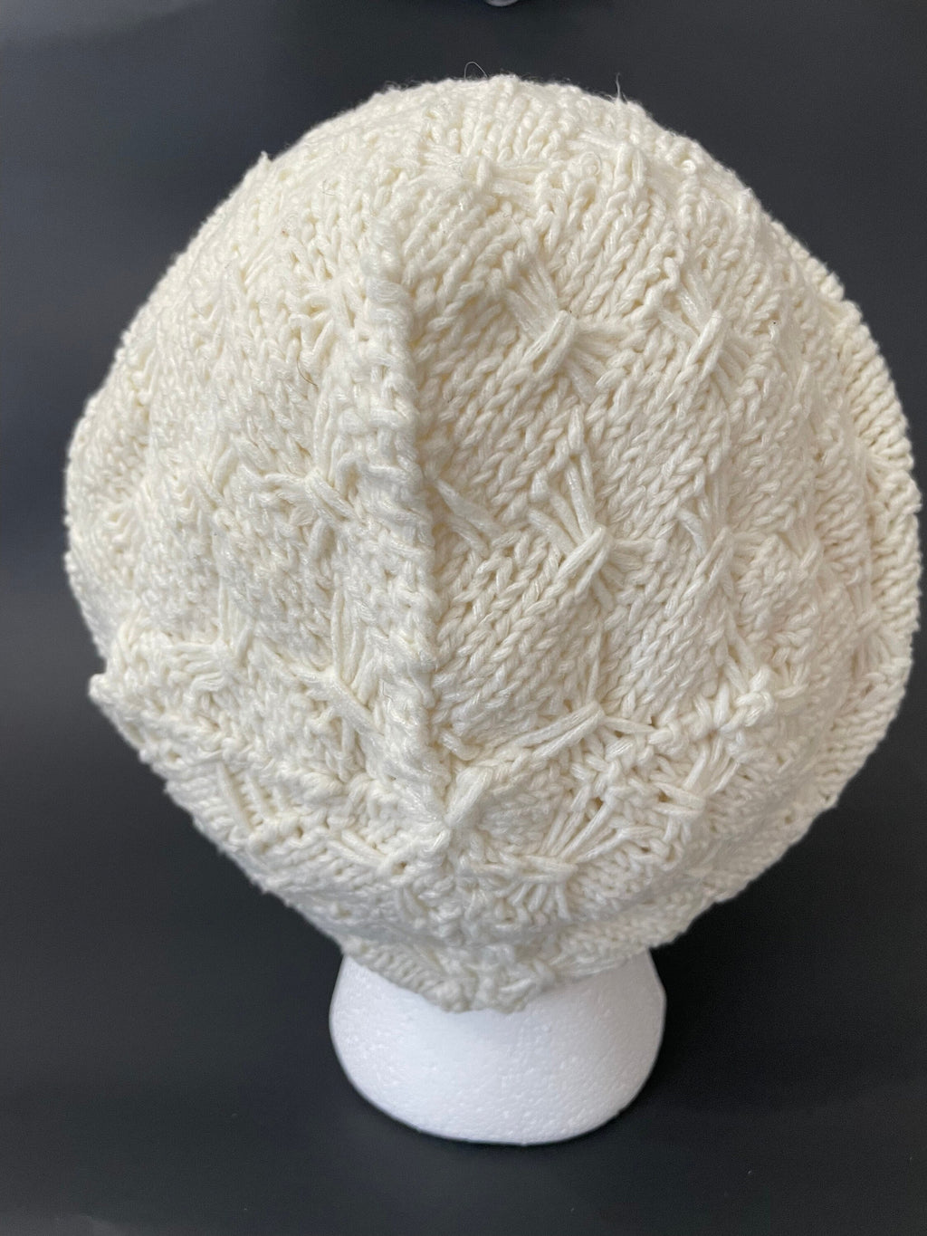 Handmade Knit Slouchy Hat - Bows & Boxes