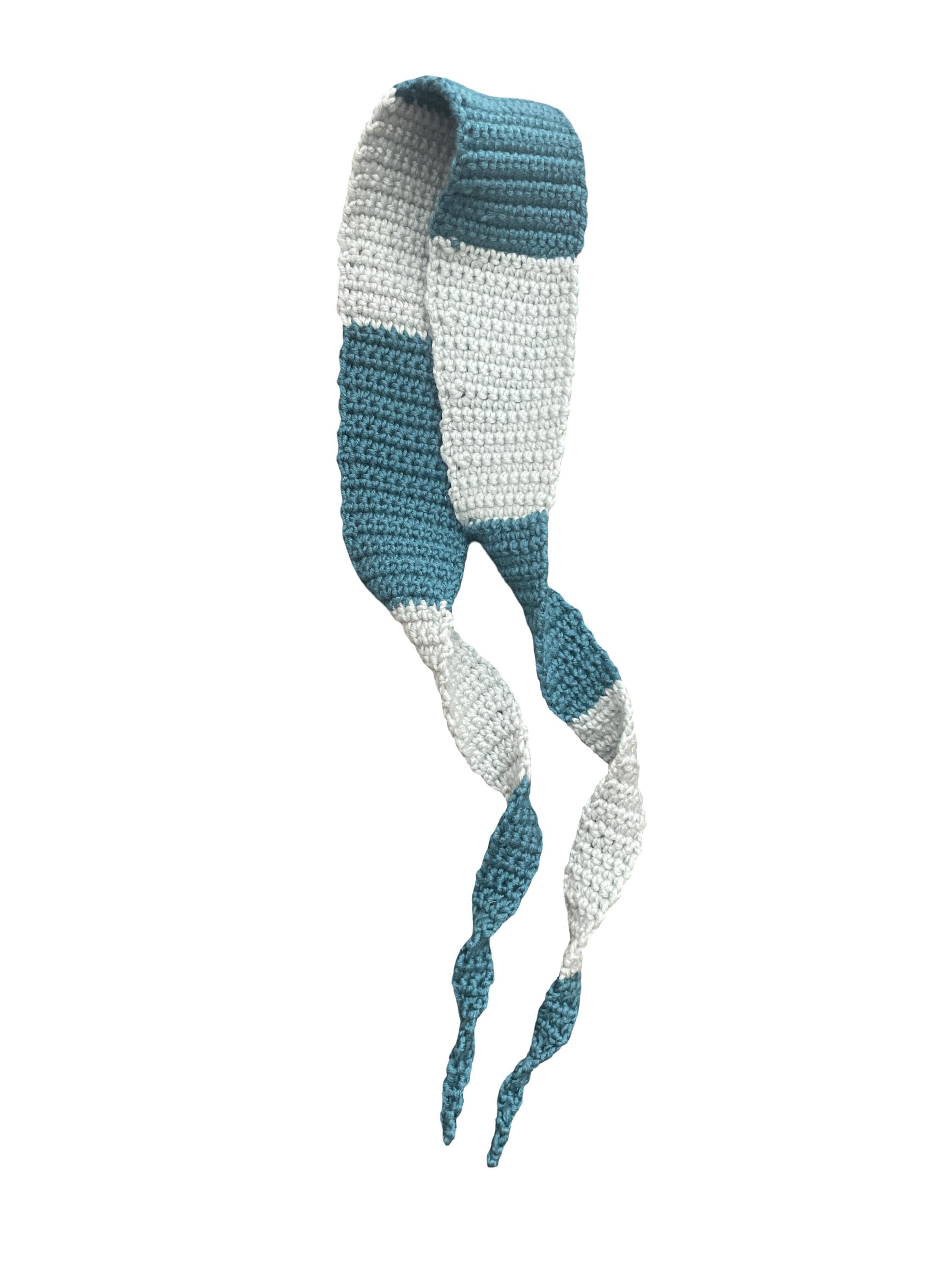 Handmade Crochet Sophie Scarf - two color