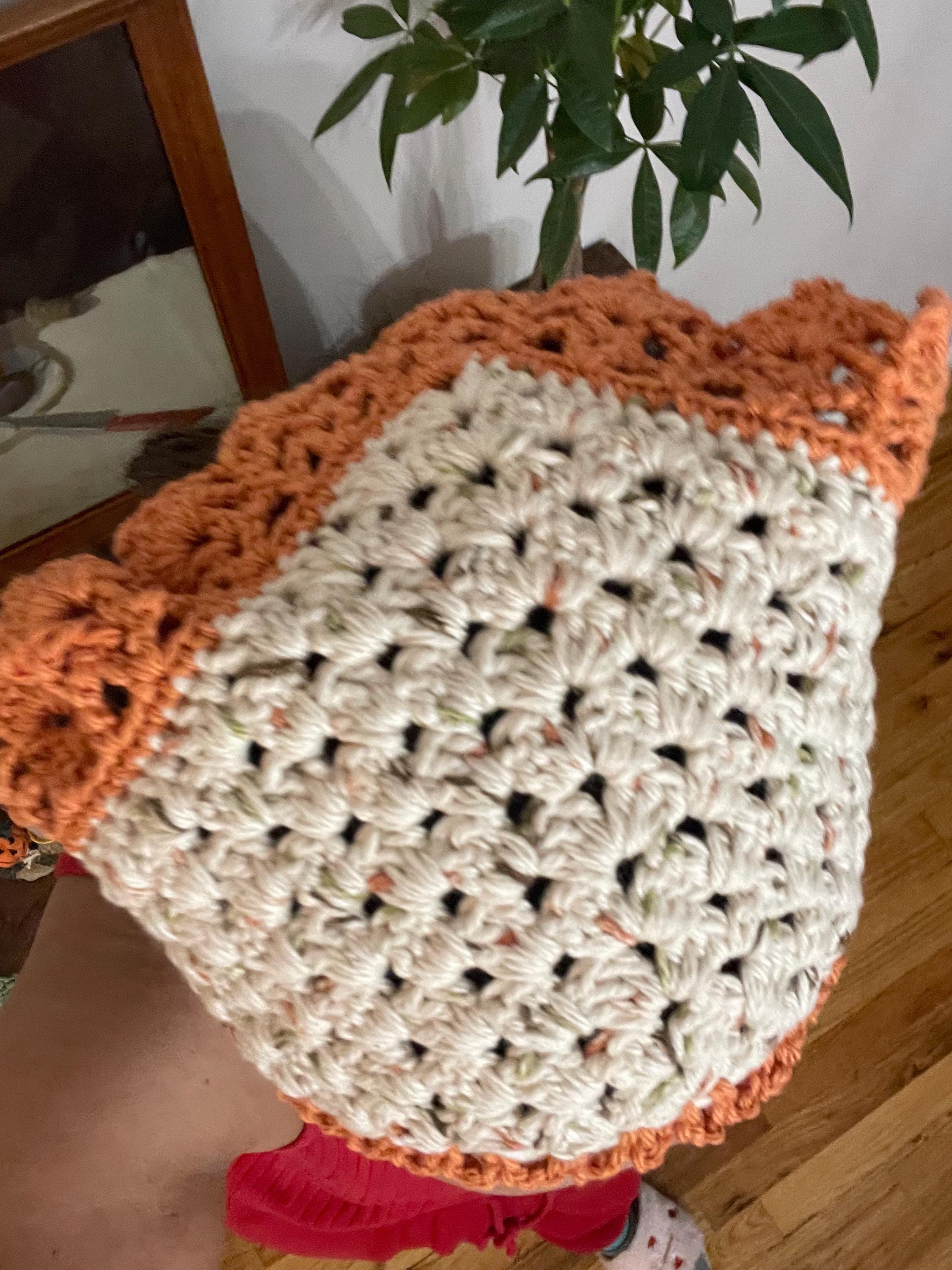 Crochet Bandana - Neutral Multi-colored