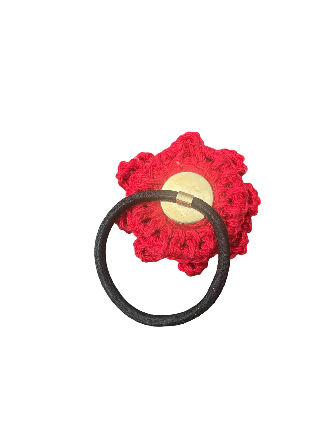 Crochet Hair tie - Floral I