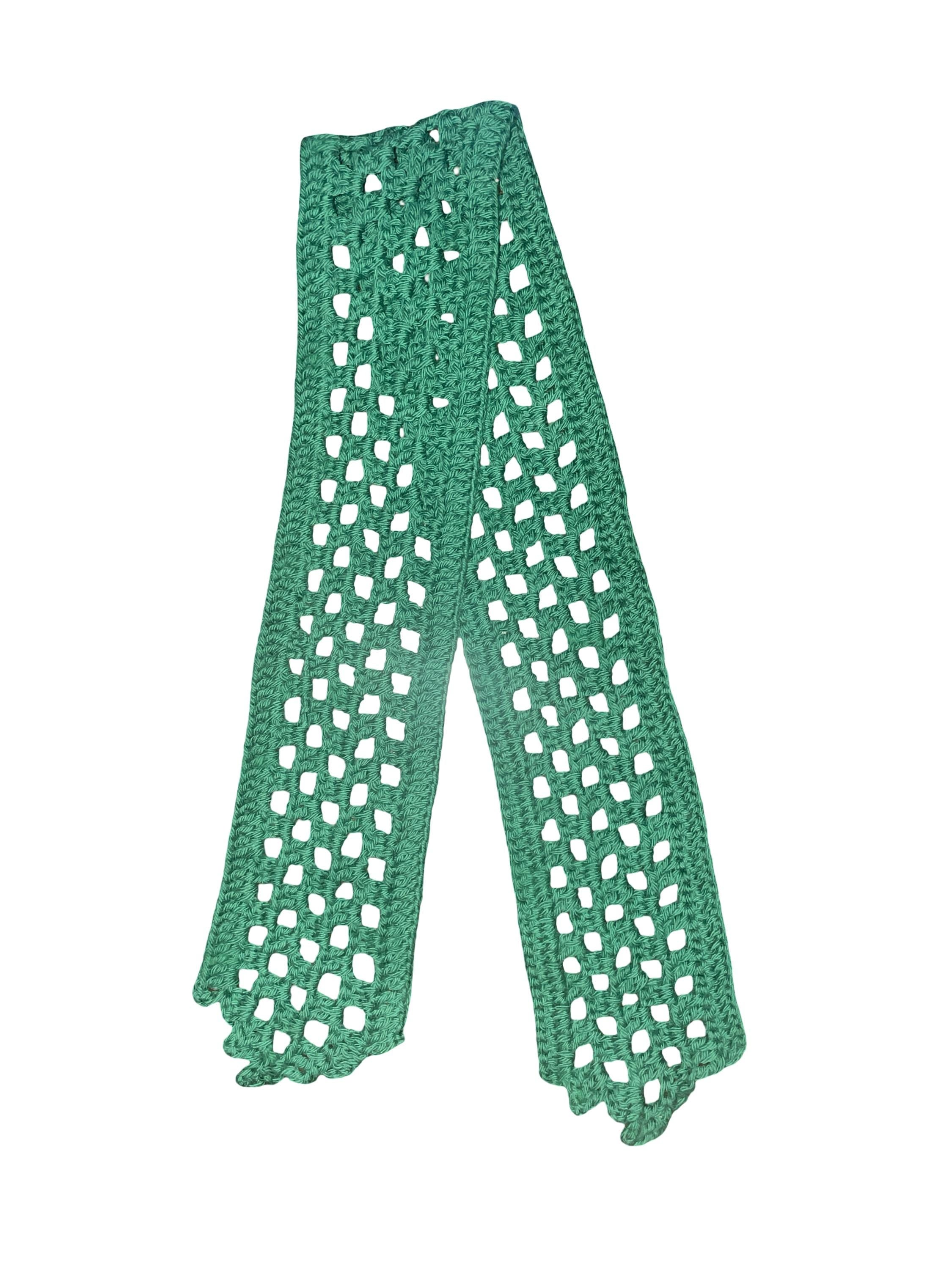 Handmade Crochet Scarf - Skyscraper