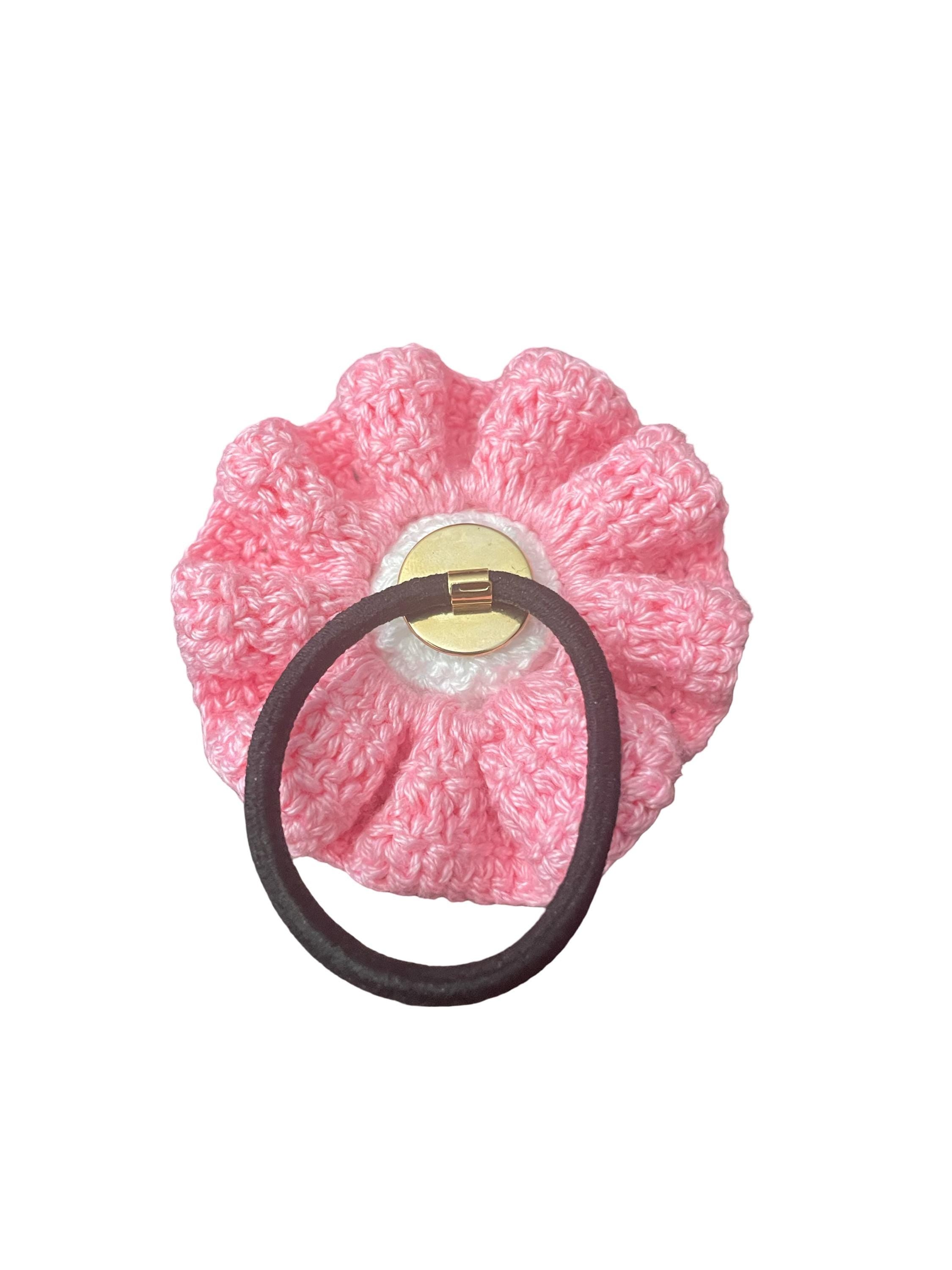 Crochet Hair tie - Floral II