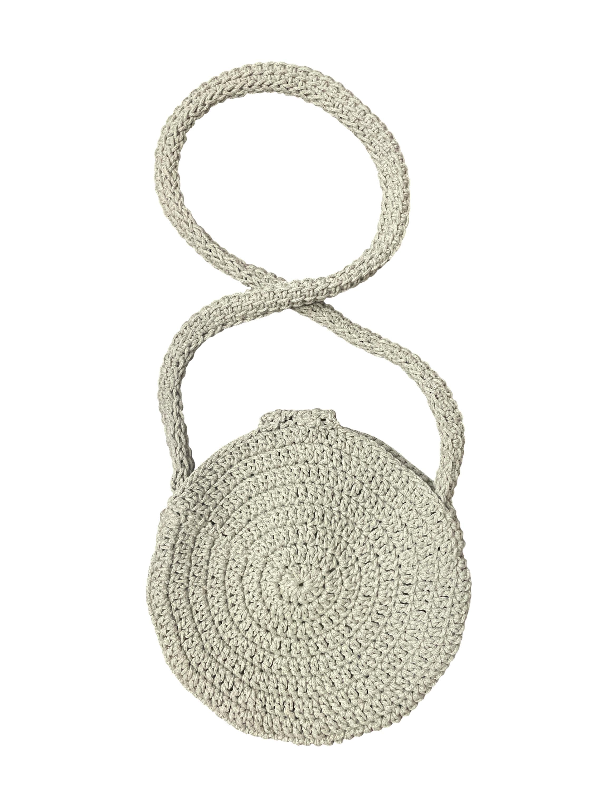Handmade Round Crossbody Bag