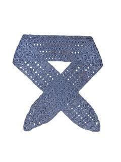 Handmade Crochet Scarf - Triangular
