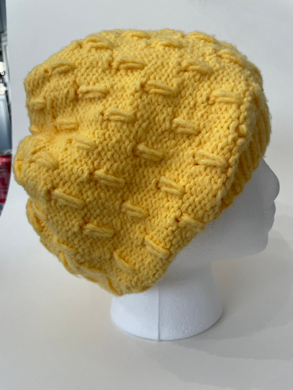 Handmade Knitted Hat - Lines