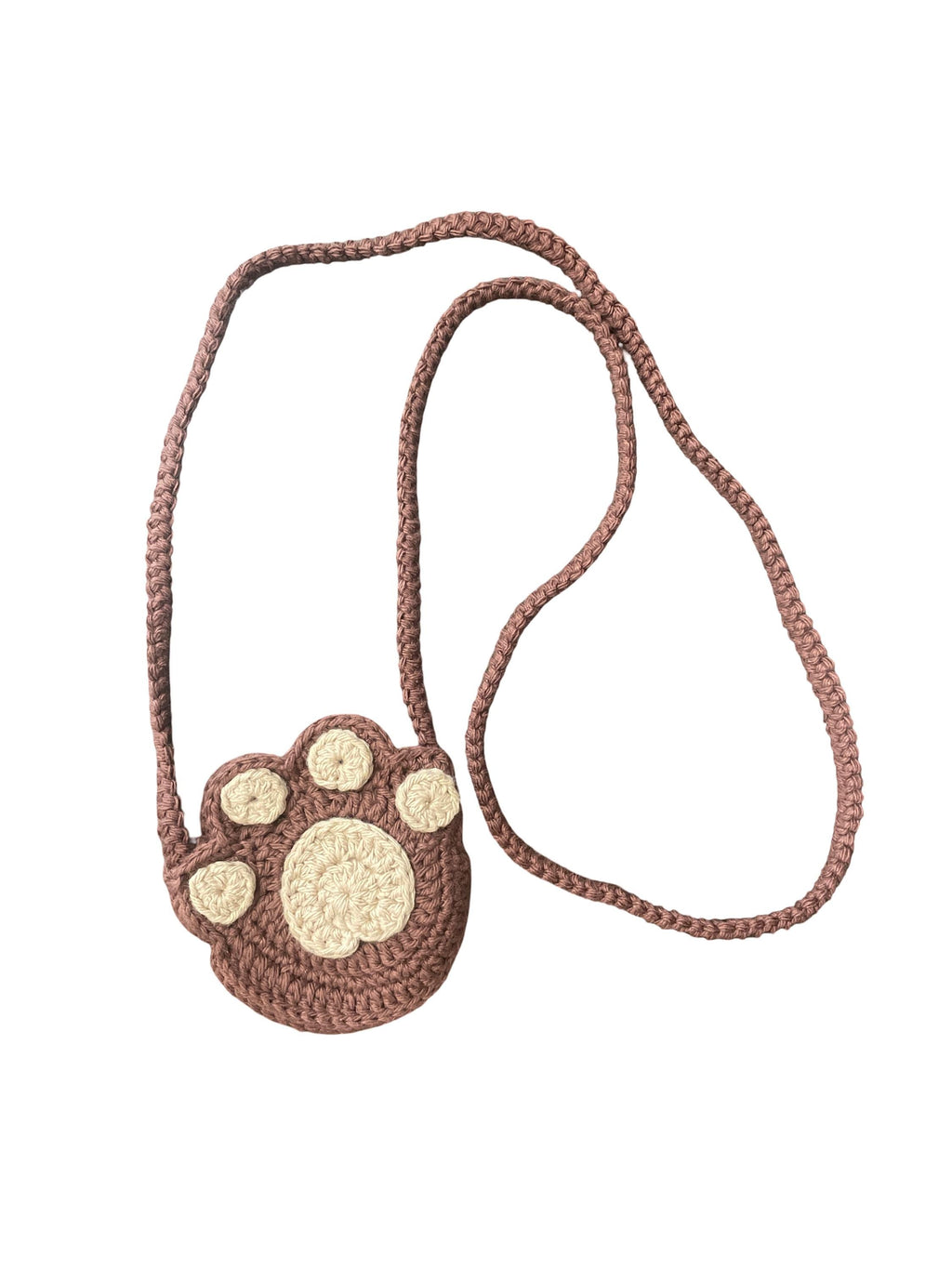 Crochet Pawprint bag