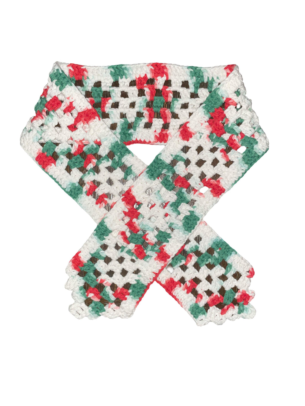 Handmade Crochet Scarf - Skyscraper
