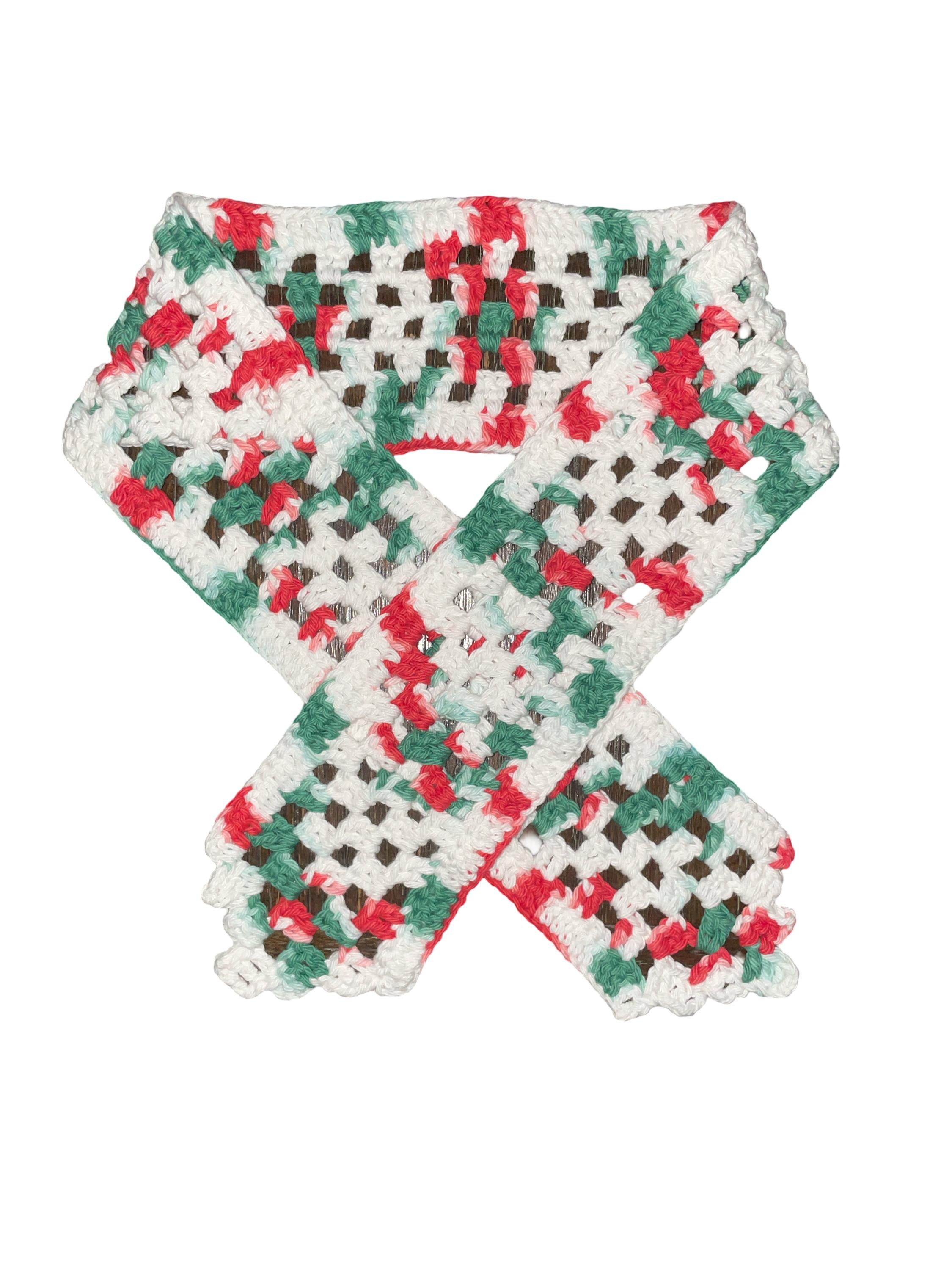 Handmade Crochet Scarf - Skyscraper