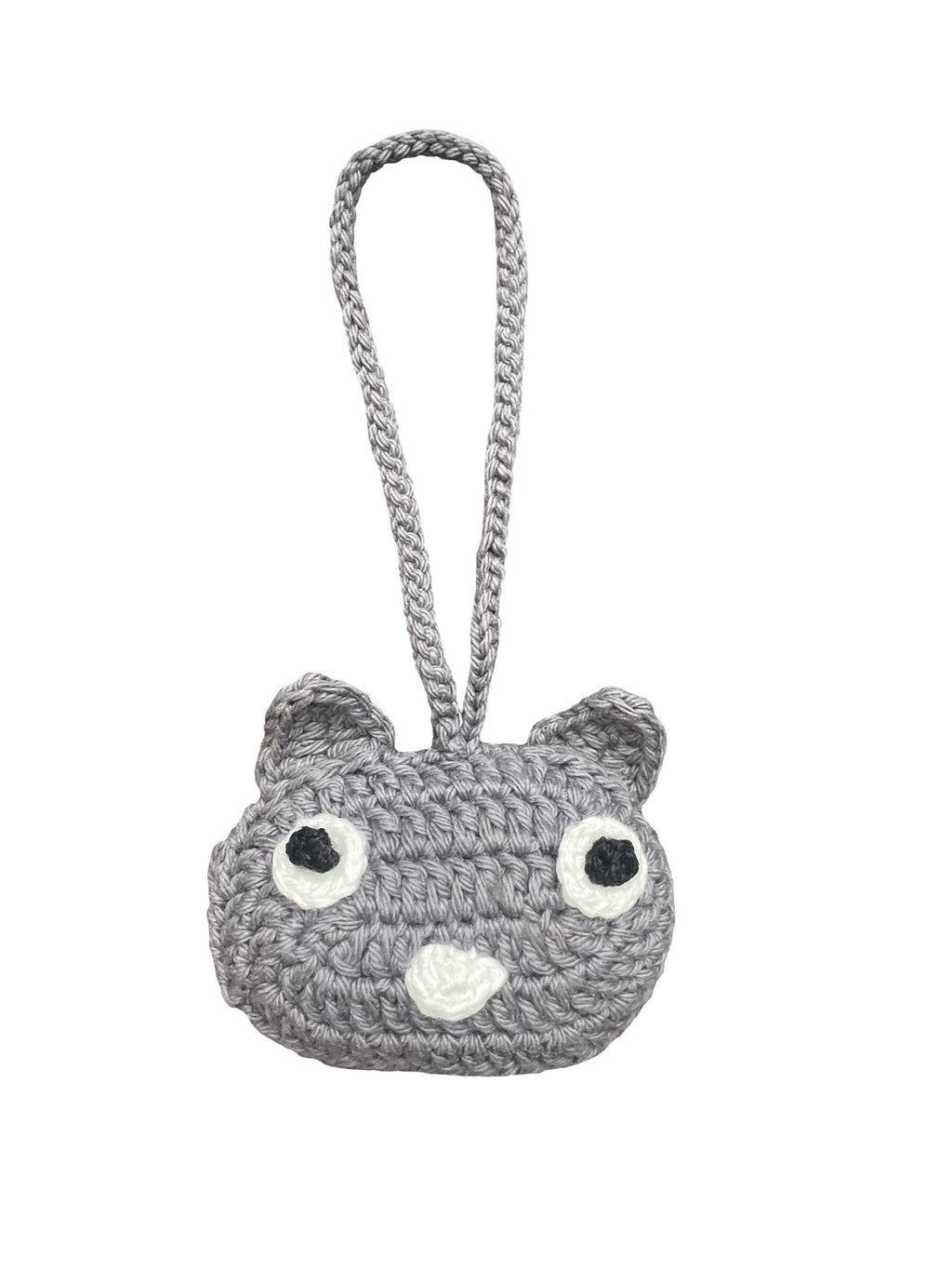 Crochet Bag Charm - Cat