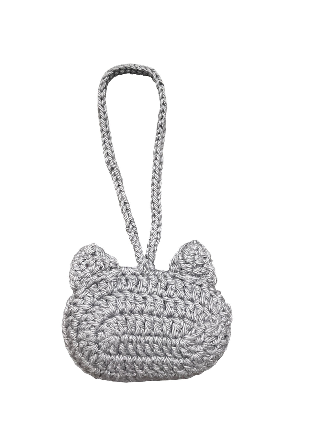Crochet Bag Charm - Cat