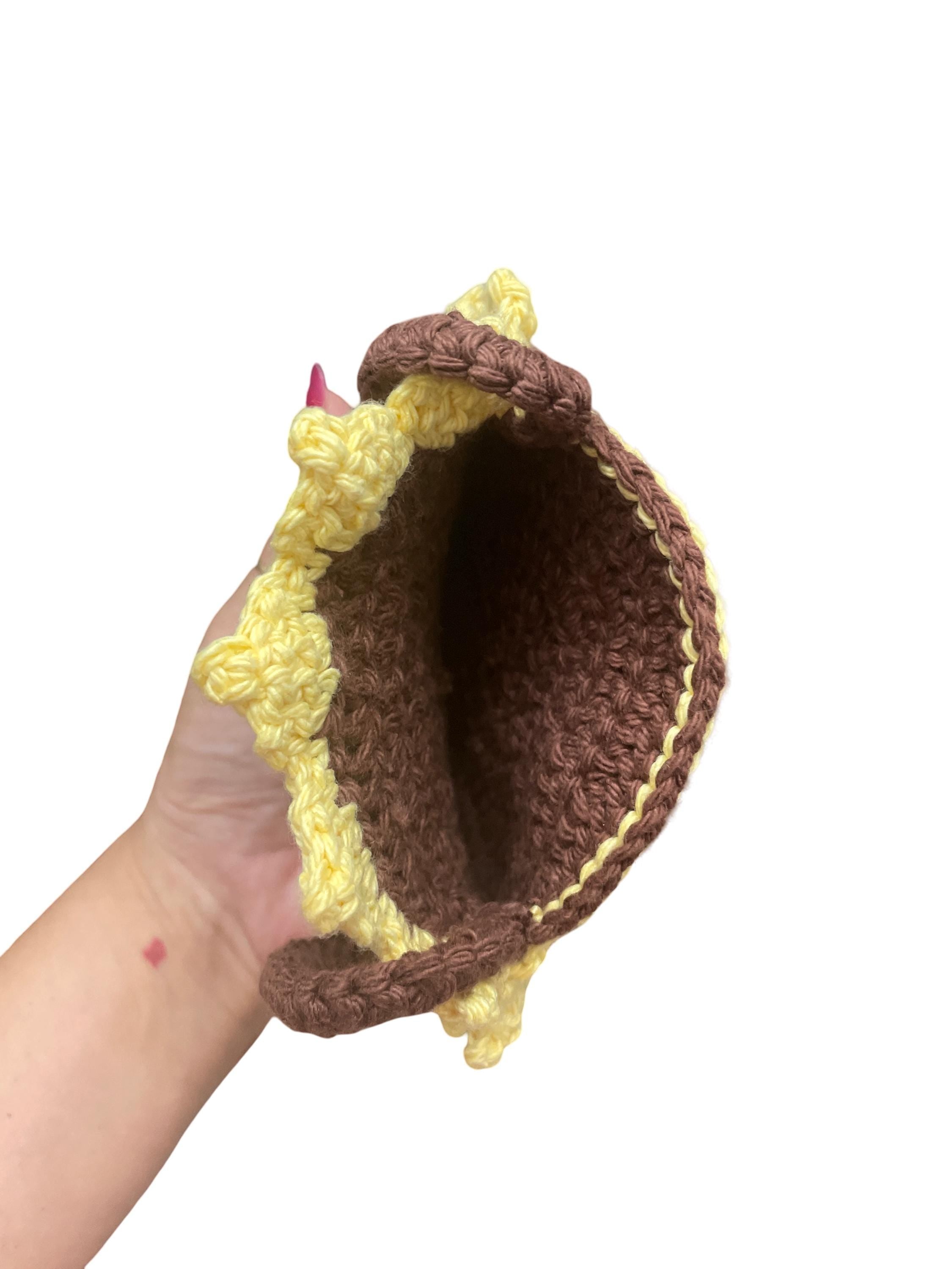 Crochet Sunflower bag