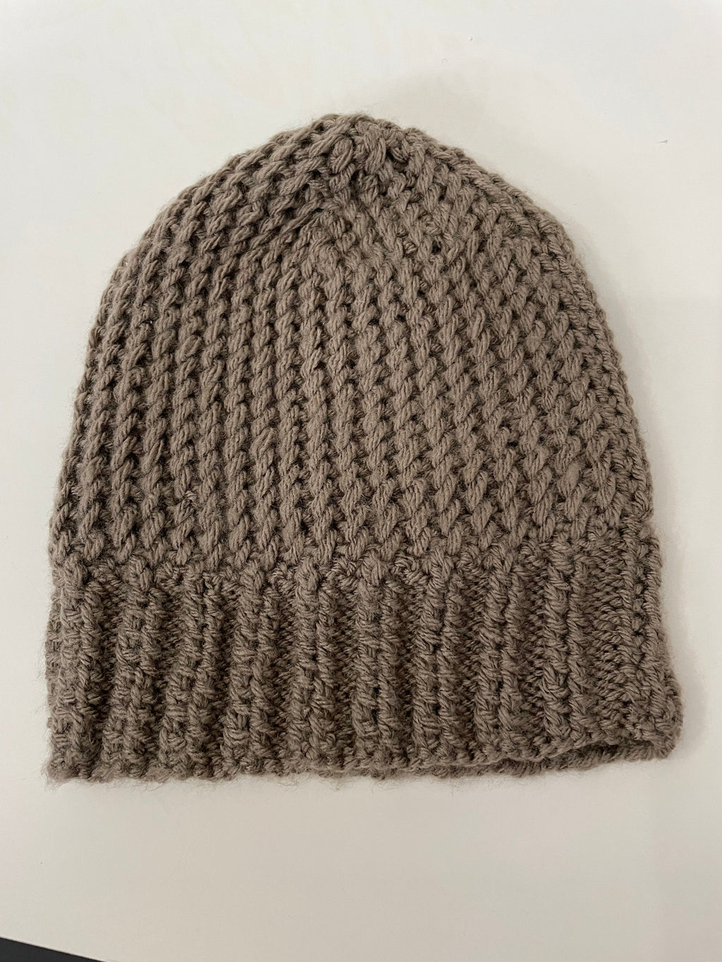 Handmade Knitted Hat - Slouched Beanie
