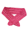 Handmade Crochet Scarf - Triangular