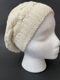 Handmade Knit Slouchy Hat - Bows & Boxes