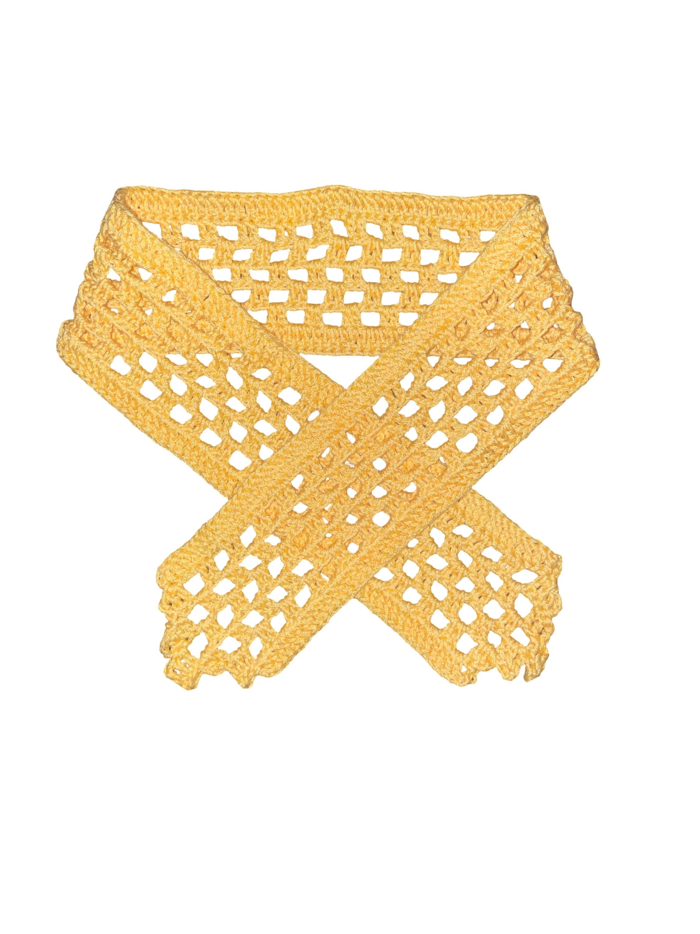 Handmade Crochet Scarf - Skyscraper