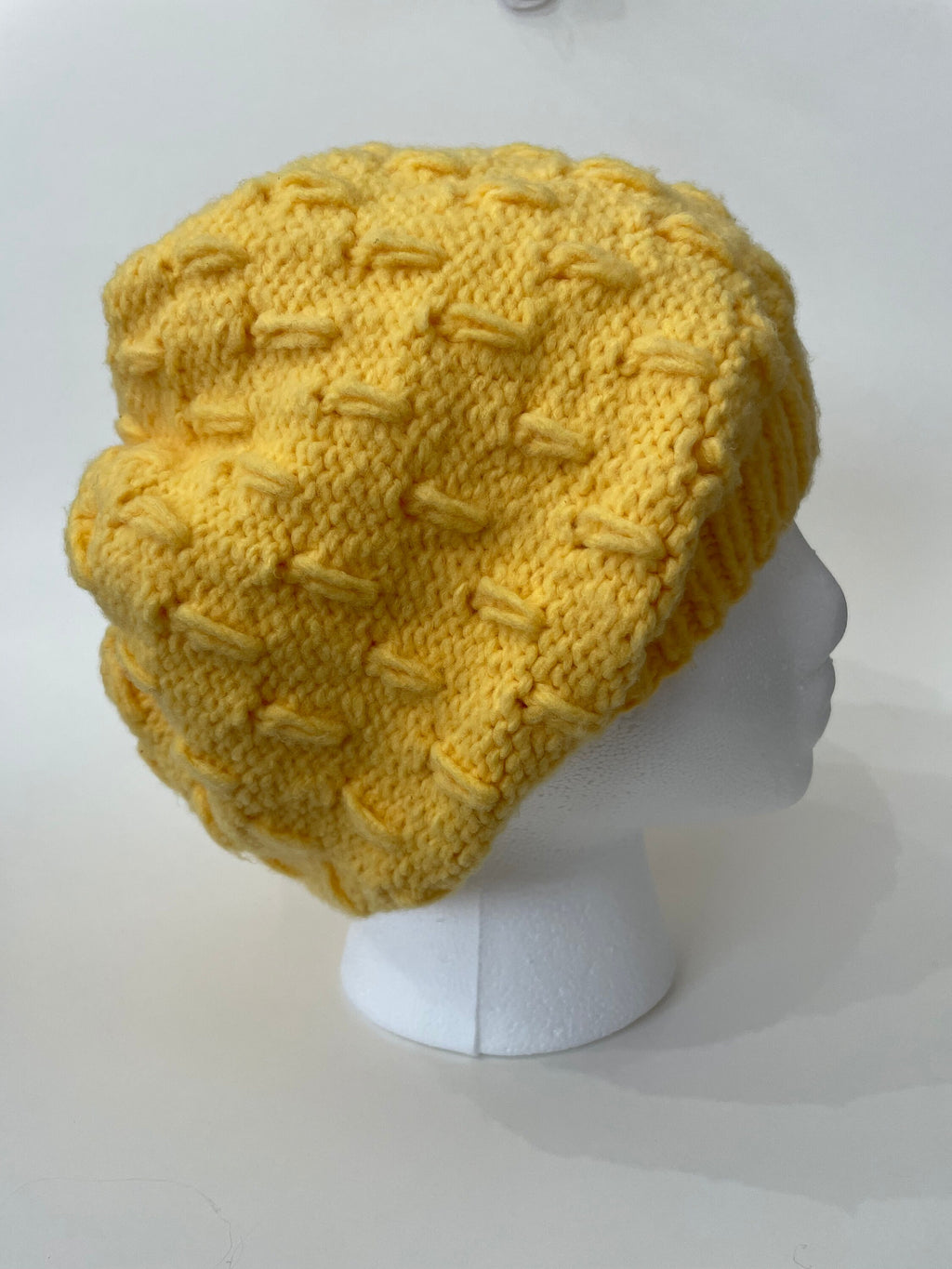 Handmade Knitted Hat - Lines