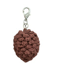 Handmade Crochet Pine Cone (medium) Bag charm/ Keychain