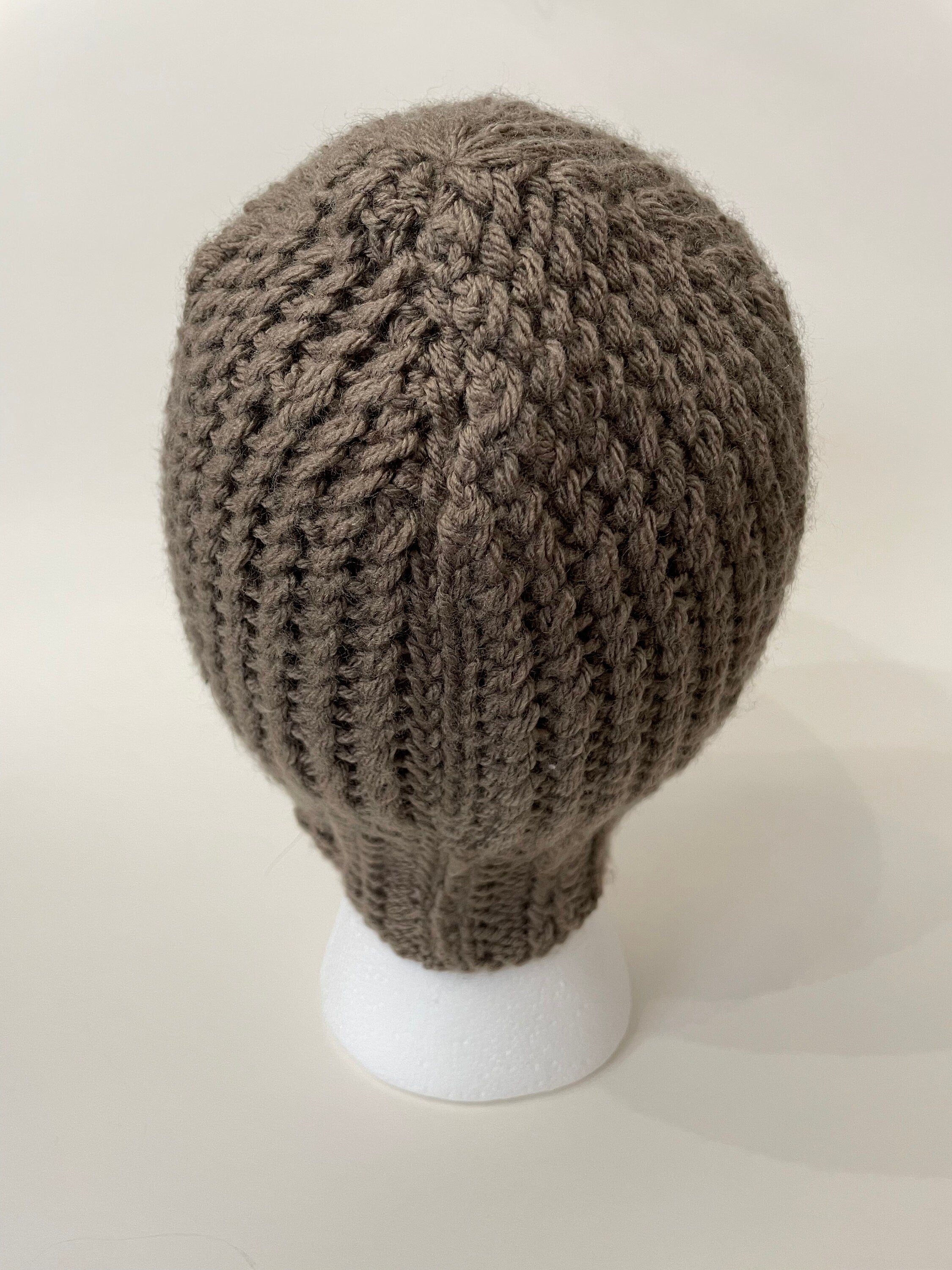 Handmade Knitted Hat - Slouched Beanie